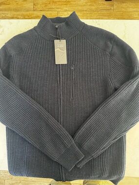 Triple Aught Design TAD Special Service Sweater NWT - XL, Navy Retail $395